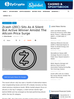 Zcash (ZEC) Sits As A Silent But Active Winner Amidst The Altcoin Price Surge ⋆ ZyCrypto