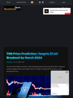 TON Price Prediction: Targets $1.65 Breakout by March 2026 - Blockchain.News