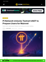 Pi Network Unlocks Testnet USDT to Prepare Users for Mainnet