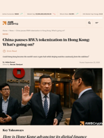 China pauses RWA tokenization in Hong Kong: What's going on? - AMBCrypto