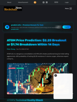 ATOM Price Prediction: $2.25 Breakout or $1.74 Breakdown Within 14 Days - Blockchain.News