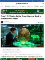 Zcash (ZEC) at a Battle Zone: Bounce Back or Breakdown Ahead?