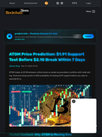 ATOM Price Prediction: $1.91 Support Test Before $2.10 Break Within 7 Days - Blockchain.News
