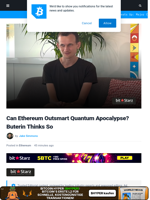 Can Ethereum Outsmart Quantum Apocalypse? Buterin Thinks So