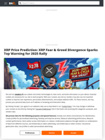 XRP Price Prediction: XRP Fear & Greed Divergence Sparks Top Warning for 2025 Rally - Brave New Coin
