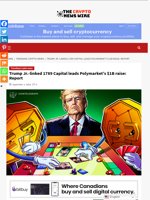 Trump Jr.-linked 1789 Capital leads Polymarket’s $1B raise: Report - The Crypto News Wire