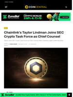 Chainlink’s Taylor Lindman Joins SEC Crypto Task Force as Chief Counsel