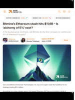 Bitmine’s Ethereum stash hits $11.6B – Is ‘alchemy of 5%’ next? - AMBCrypto